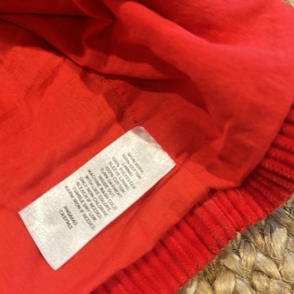 Stem Hooded Corduroy Parka Jacket 8 NWOT Red Tomato - Picture 5 of 8